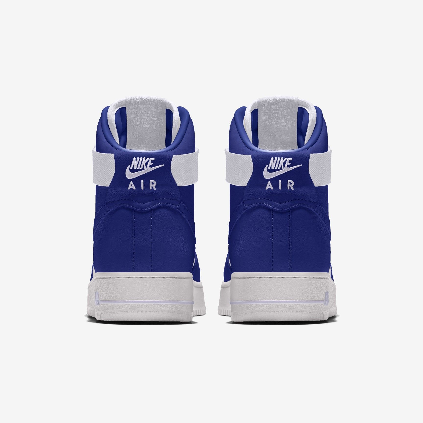  Nike Air Force 1 High By You - Royal Blue 