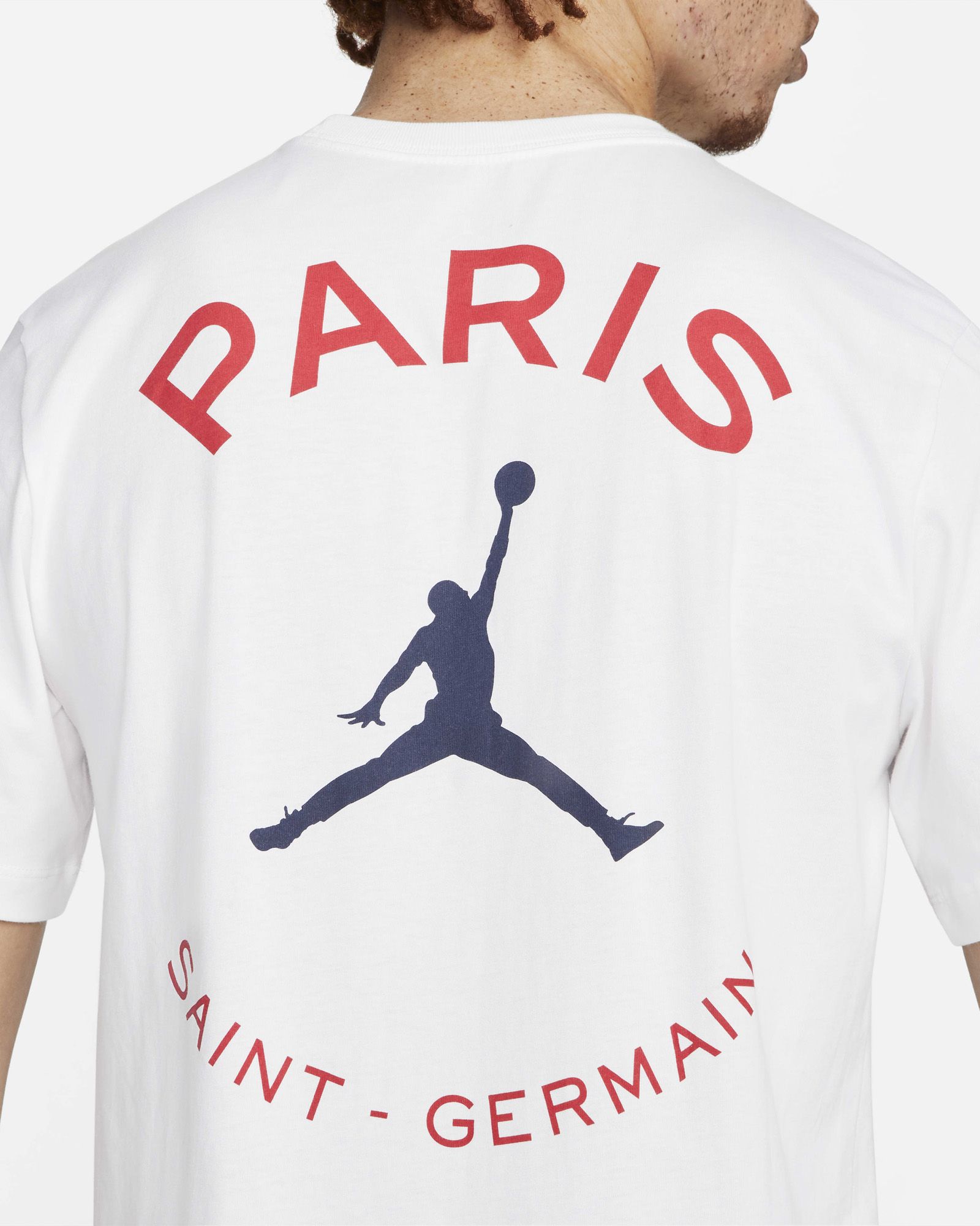  Paris Saint-German x Jordan Short-Sleeve T-Shirt - White 