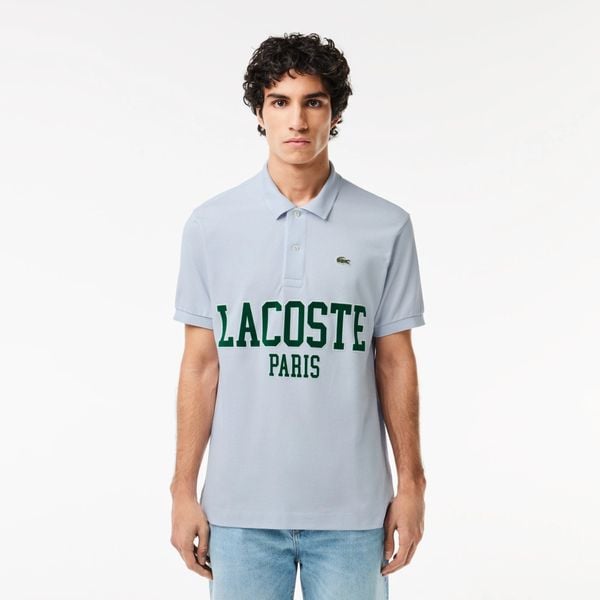  Lacoste Classic Fit L.12.12 Petit Piqué Polo Shirt - Light Blue 