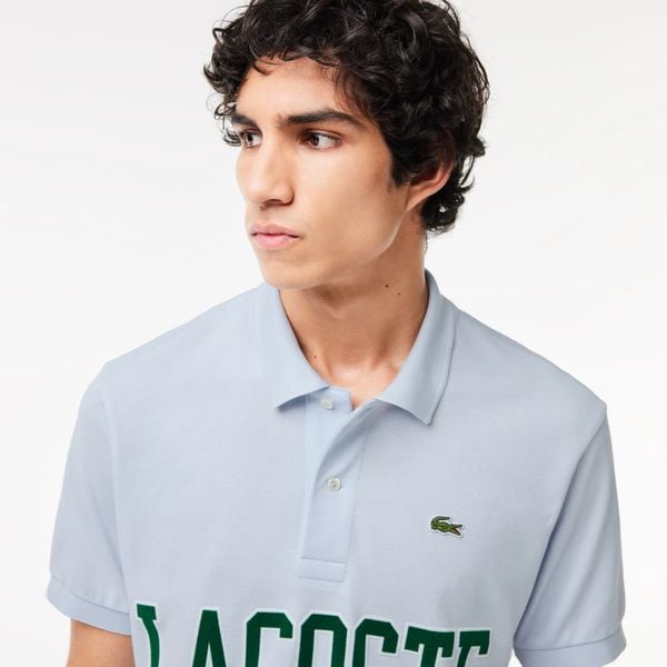  Lacoste Classic Fit L.12.12 Petit Piqué Polo Shirt - Light Blue 