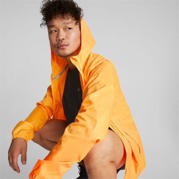  Puma UV Favourite Woven Running Jacket - Yellow 