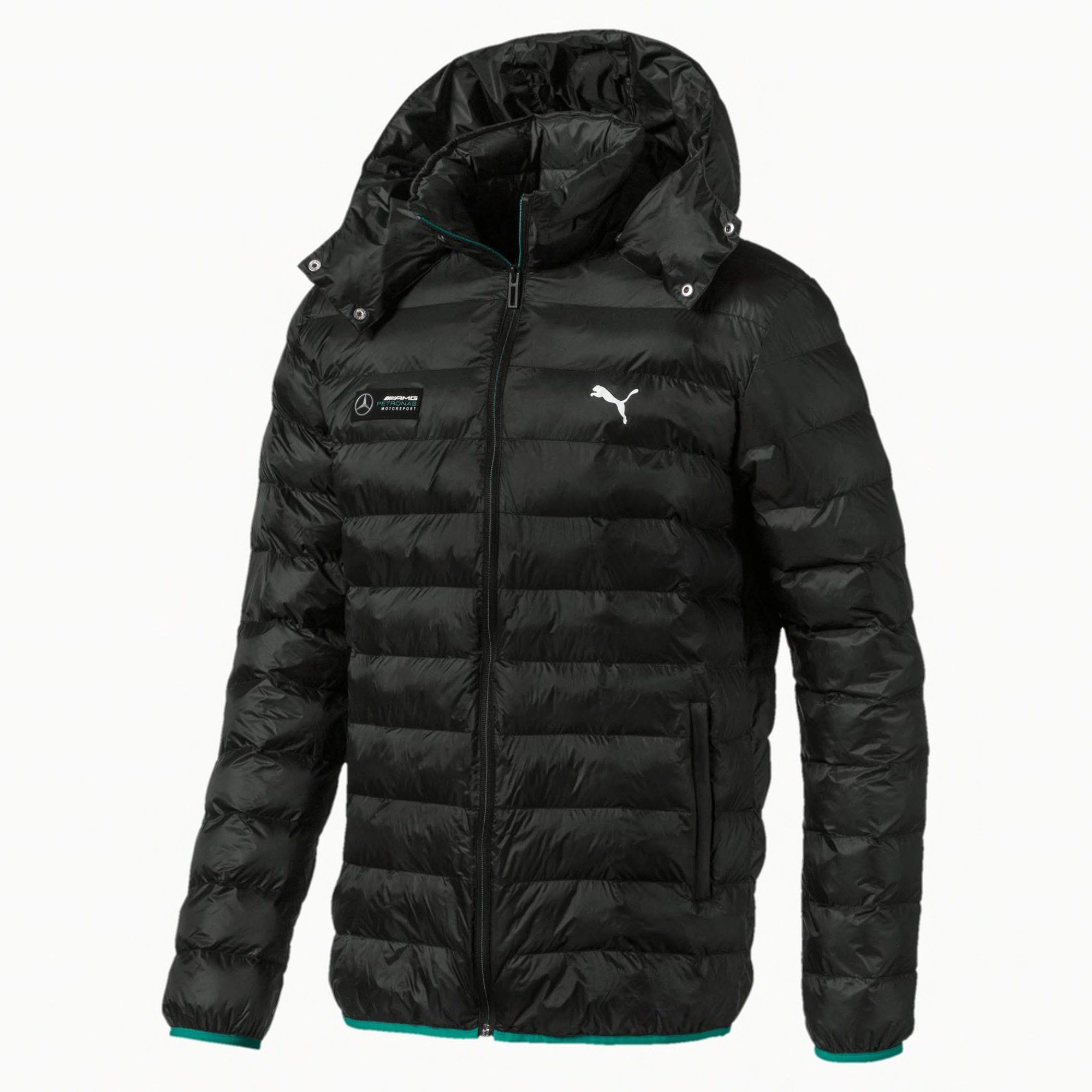  Mercedes AMG Petronas Eco PackLITE Jacket - Black 