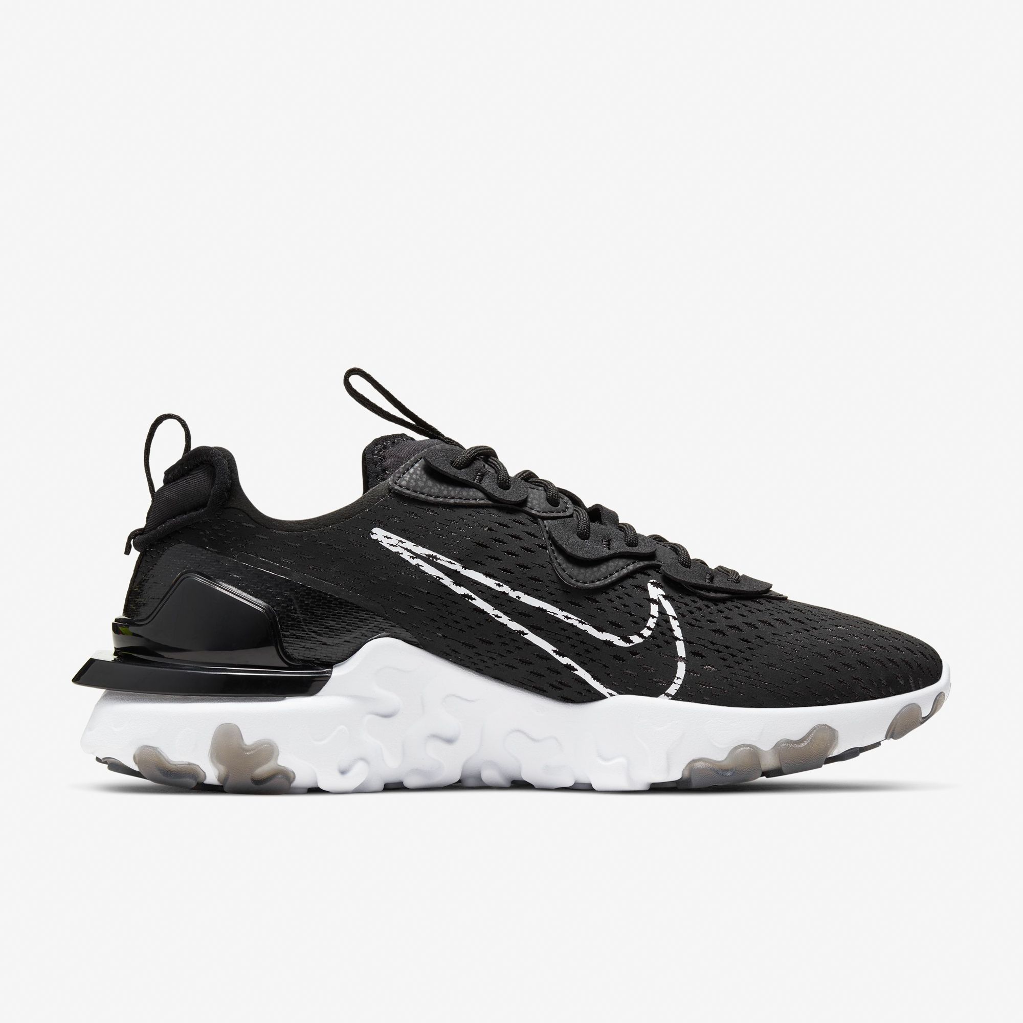 womens nike react vision black