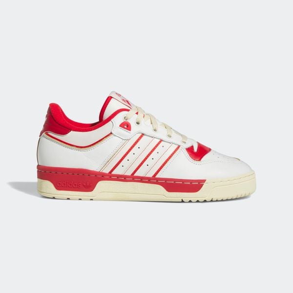  adidas Rivalry Low 86 - Off White / Power Red 