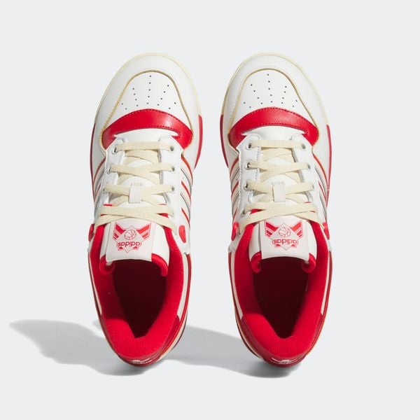  adidas Rivalry Low 86 - Off White / Power Red 