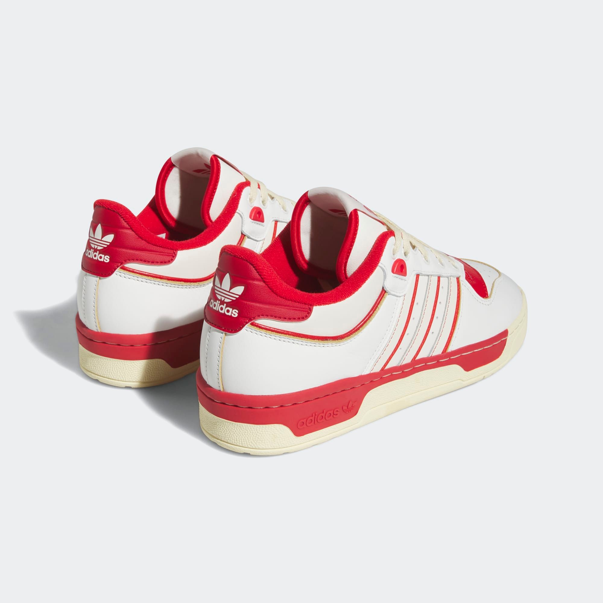  adidas Rivalry Low 86 - Off White / Power Red 