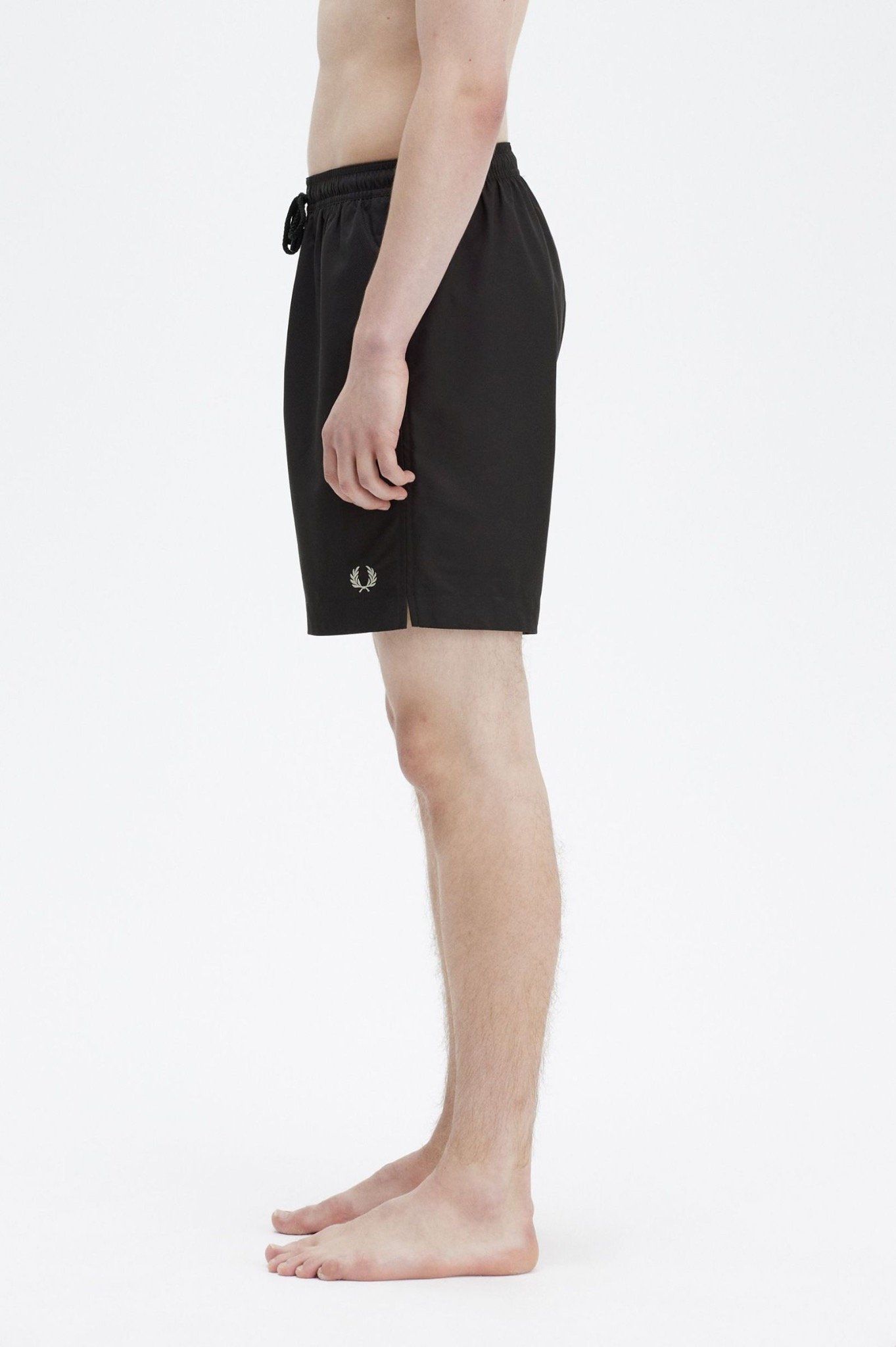 Fred Perry Classic Swimshorts - Black 