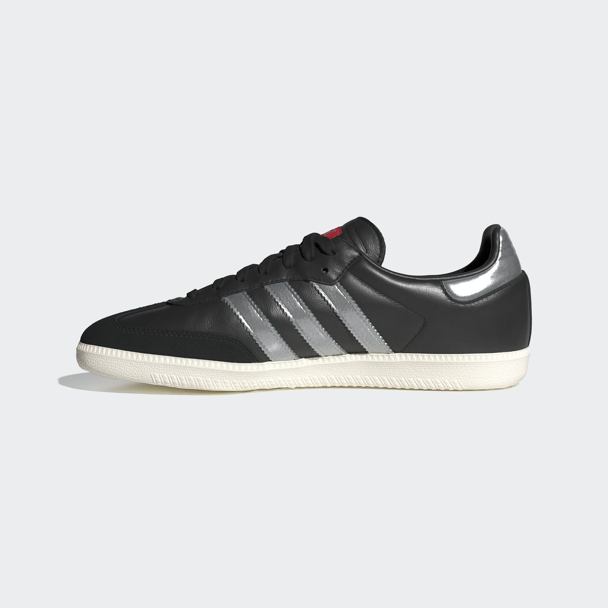  adidas Samba OG - Core Black / Silver Metallic 