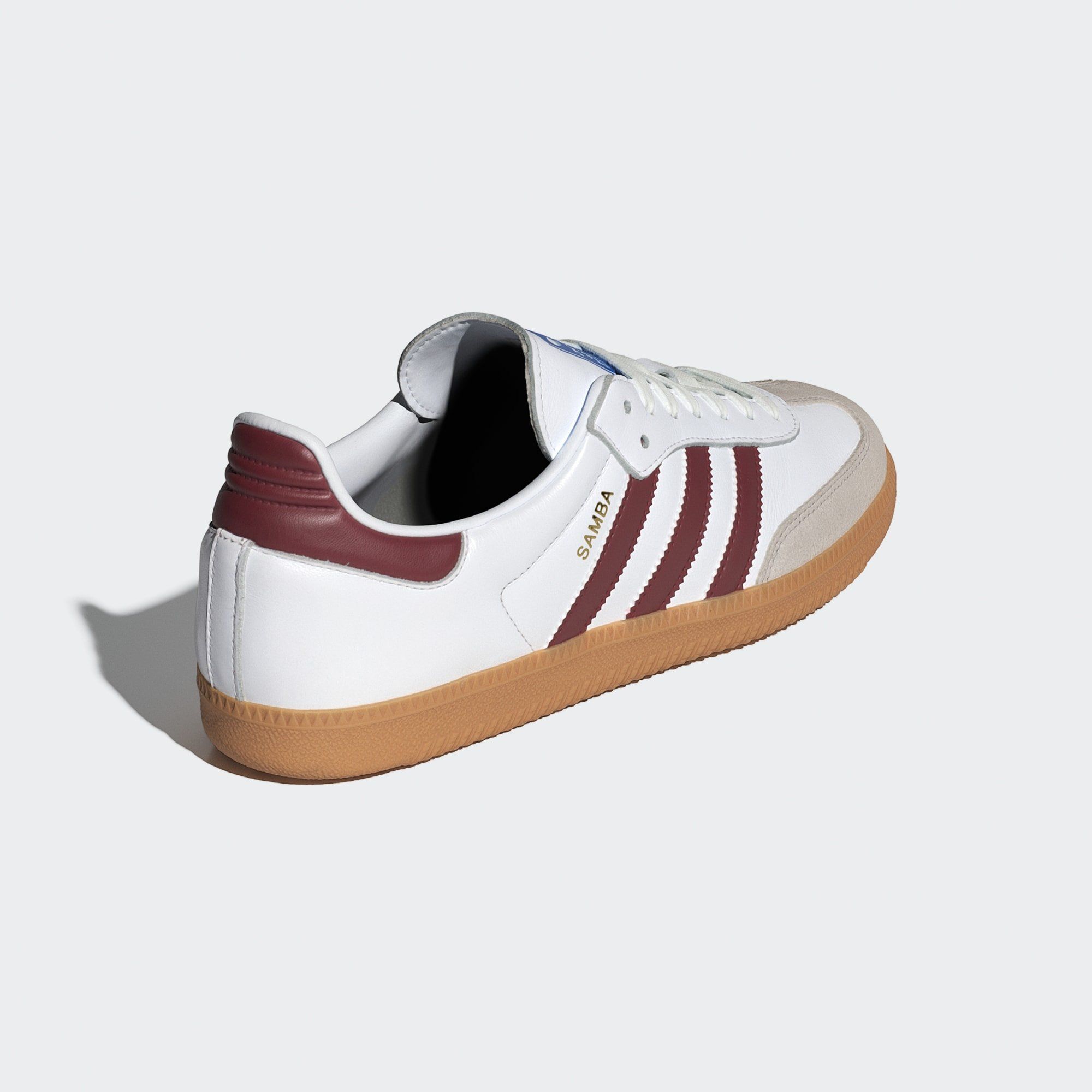  adidas Samba OG - White / Burgundy 