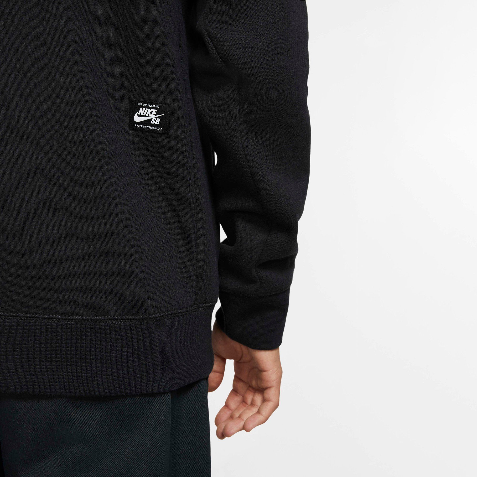  Nike SB Pullover Hoodie - Black 