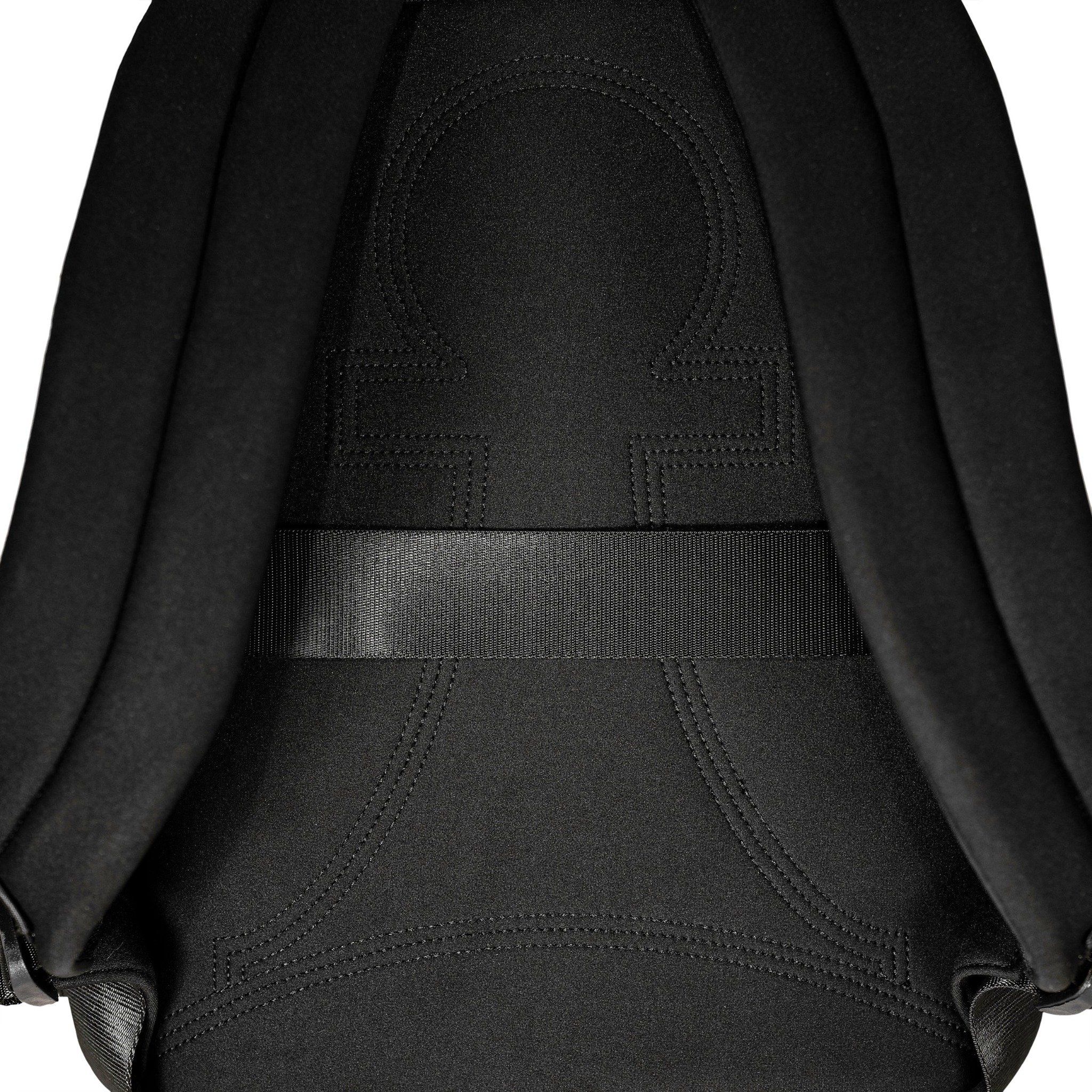  FRONT Queening The Pawn Backpack SB22 - BLACK - M 