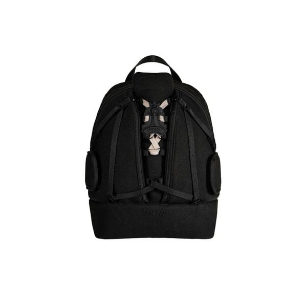  FRONT Queening The Pawn Backpack SB22 - BLACK - S 