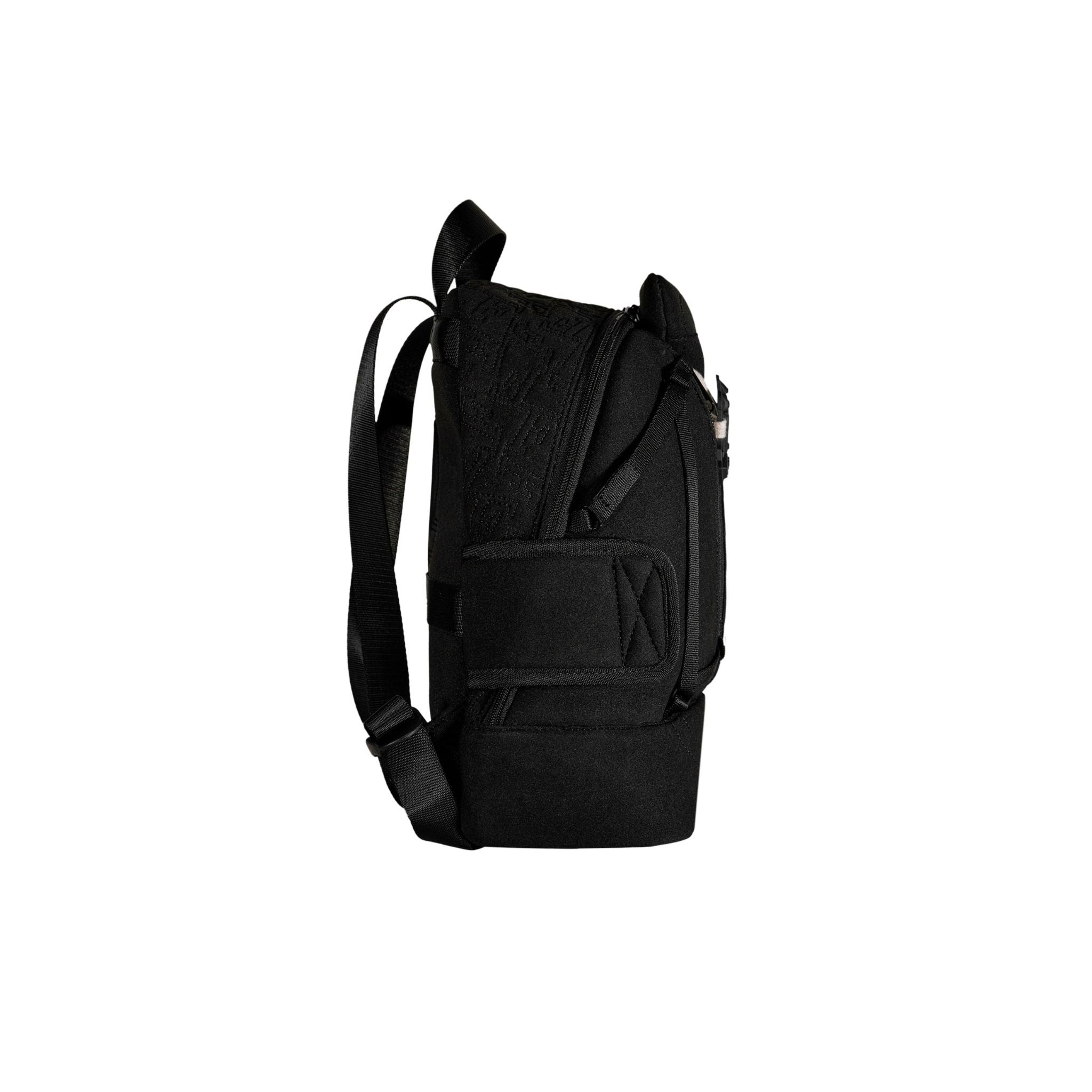  FRONT Queening The Pawn Backpack SB22 - BLACK - S 