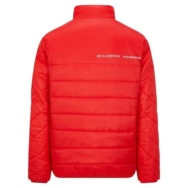  Scuderia Ferrari Fanwear Padded Jacket - Red 
