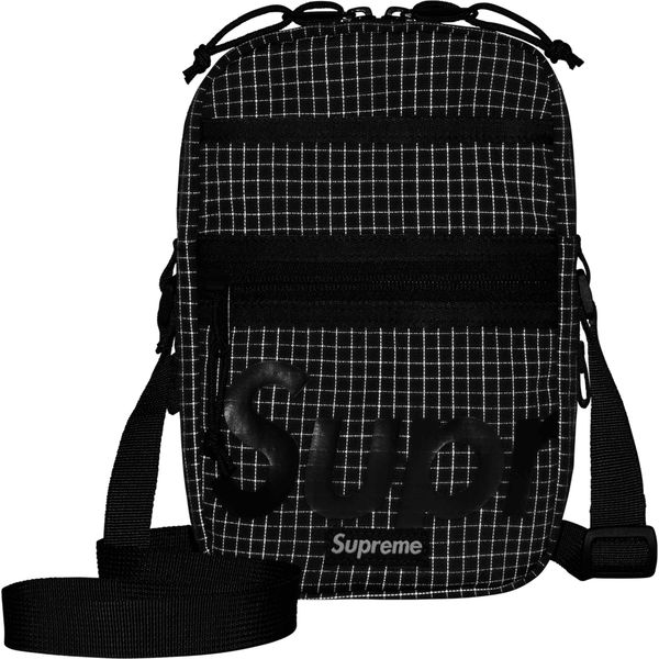  Supreme Shoulder Bag SS24 - Black 