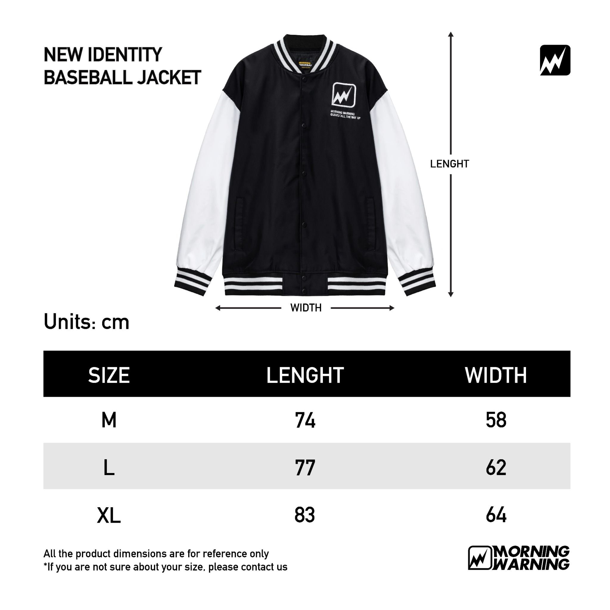  New Identity Baseball Jacket - Green 