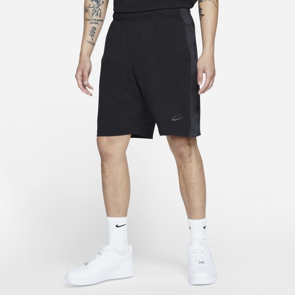  Nike Sportswear Jersey Shorts - Black Heather 