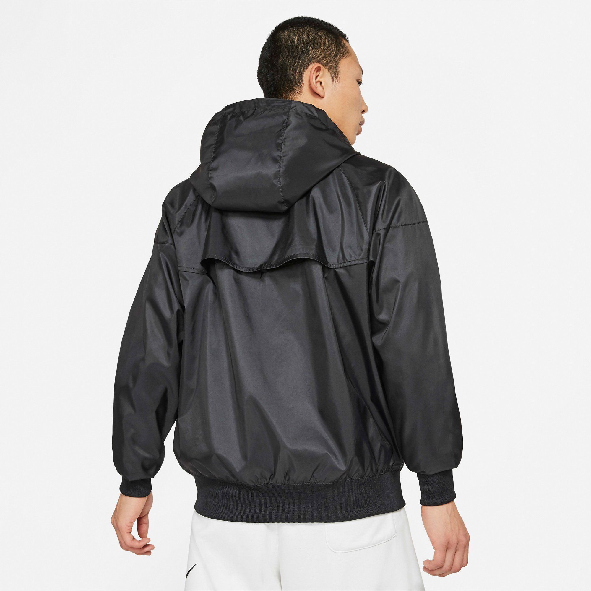  Nike Sportswear Windrunner Hooded Jacket - Black/Black 