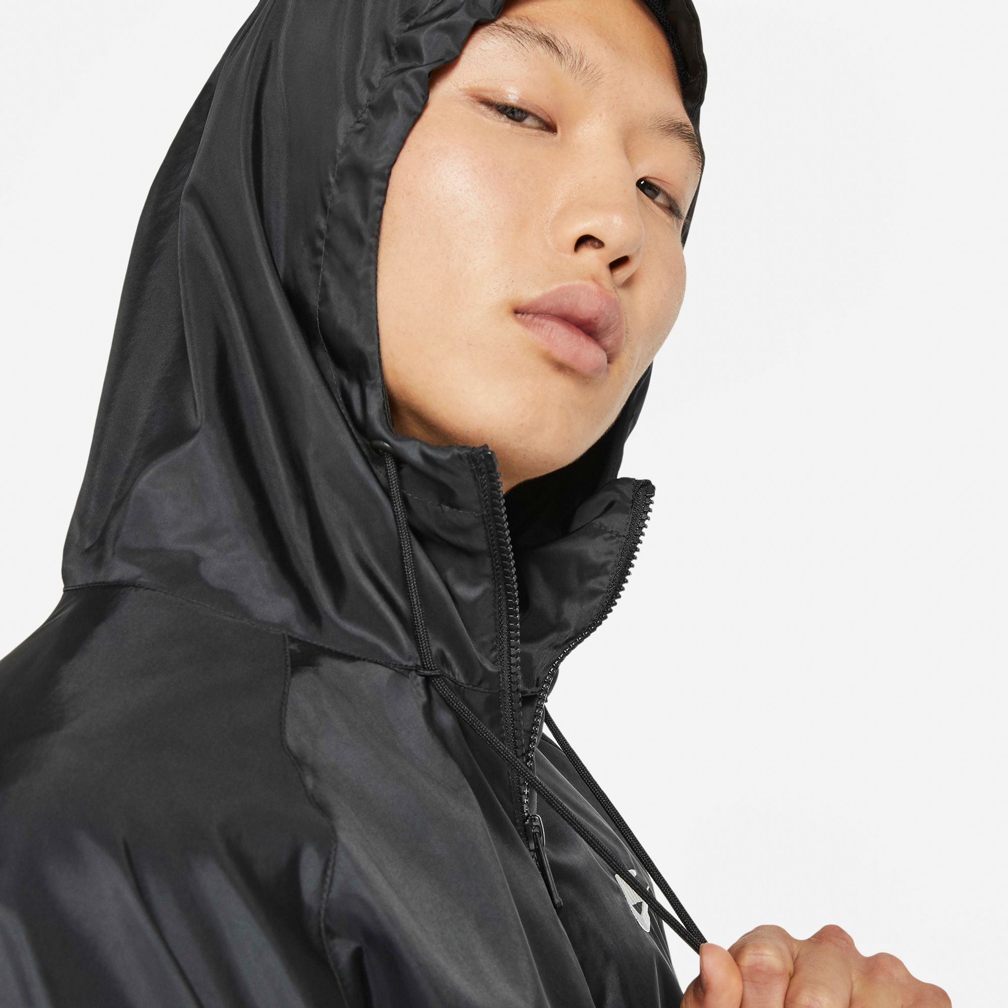 Nike Sportswear Windrunner Hooded Jacket - Black/Black – Online