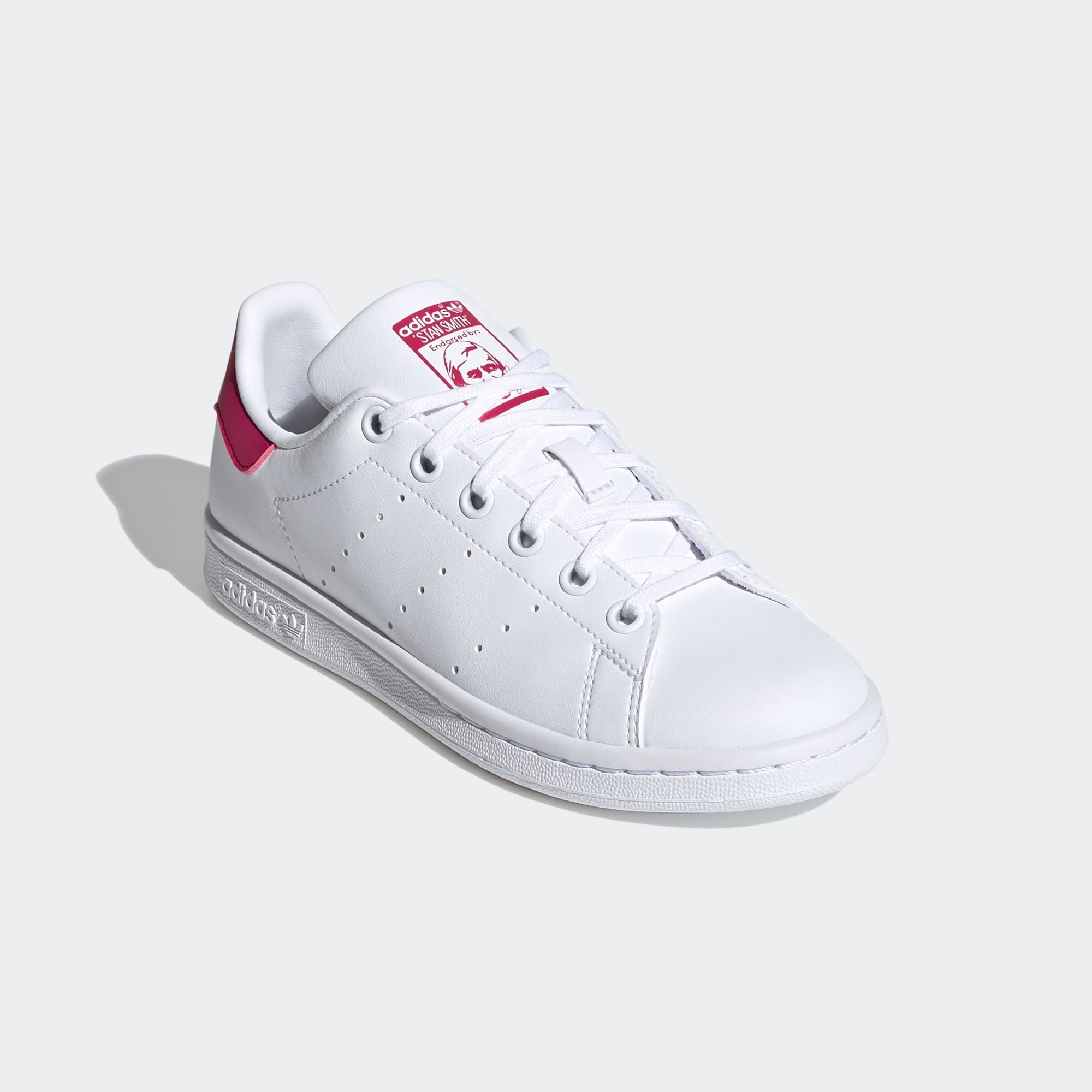  adidas Stan Smith - White / Pink 