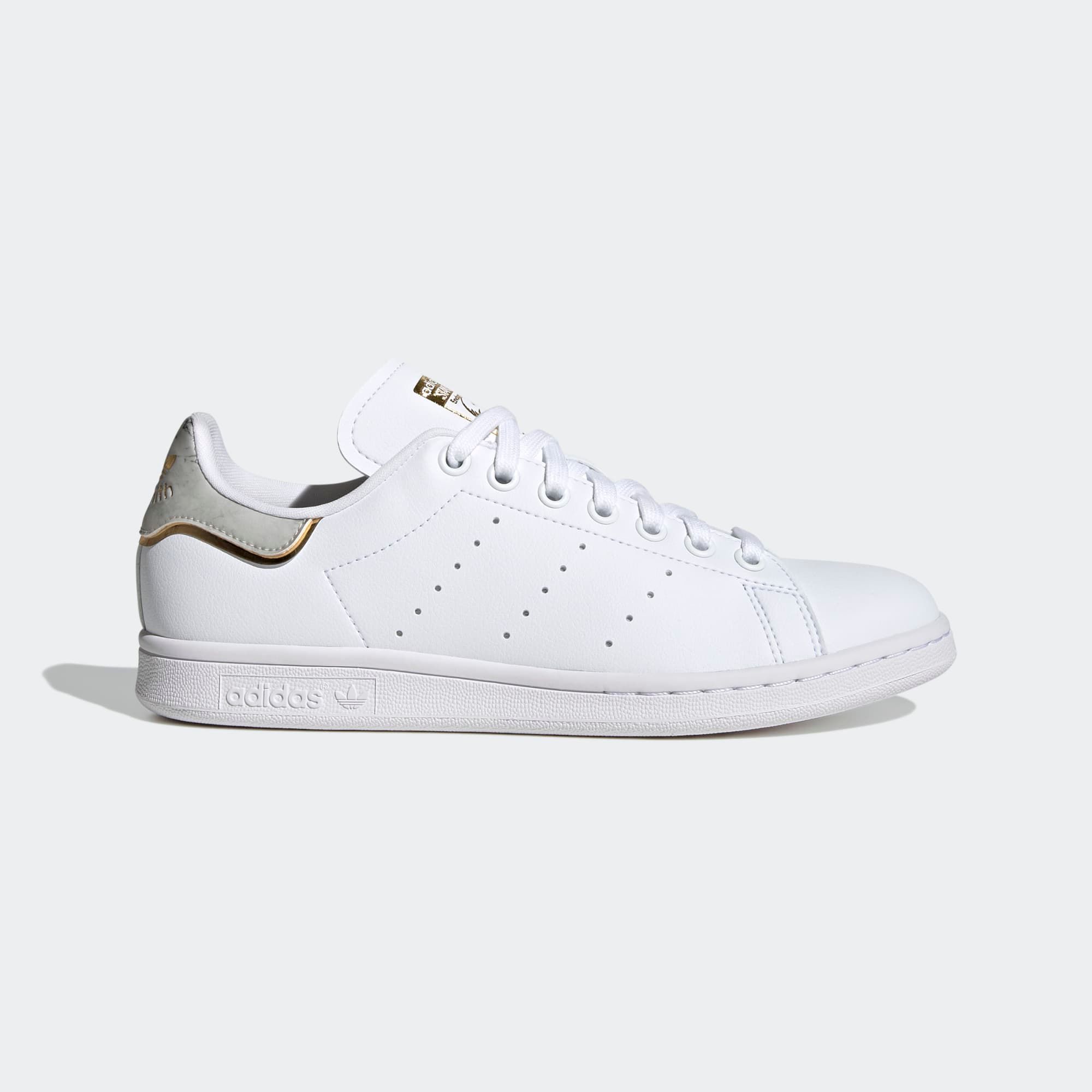  adidas Stan Smith - Cloud White/Gold Metallic 