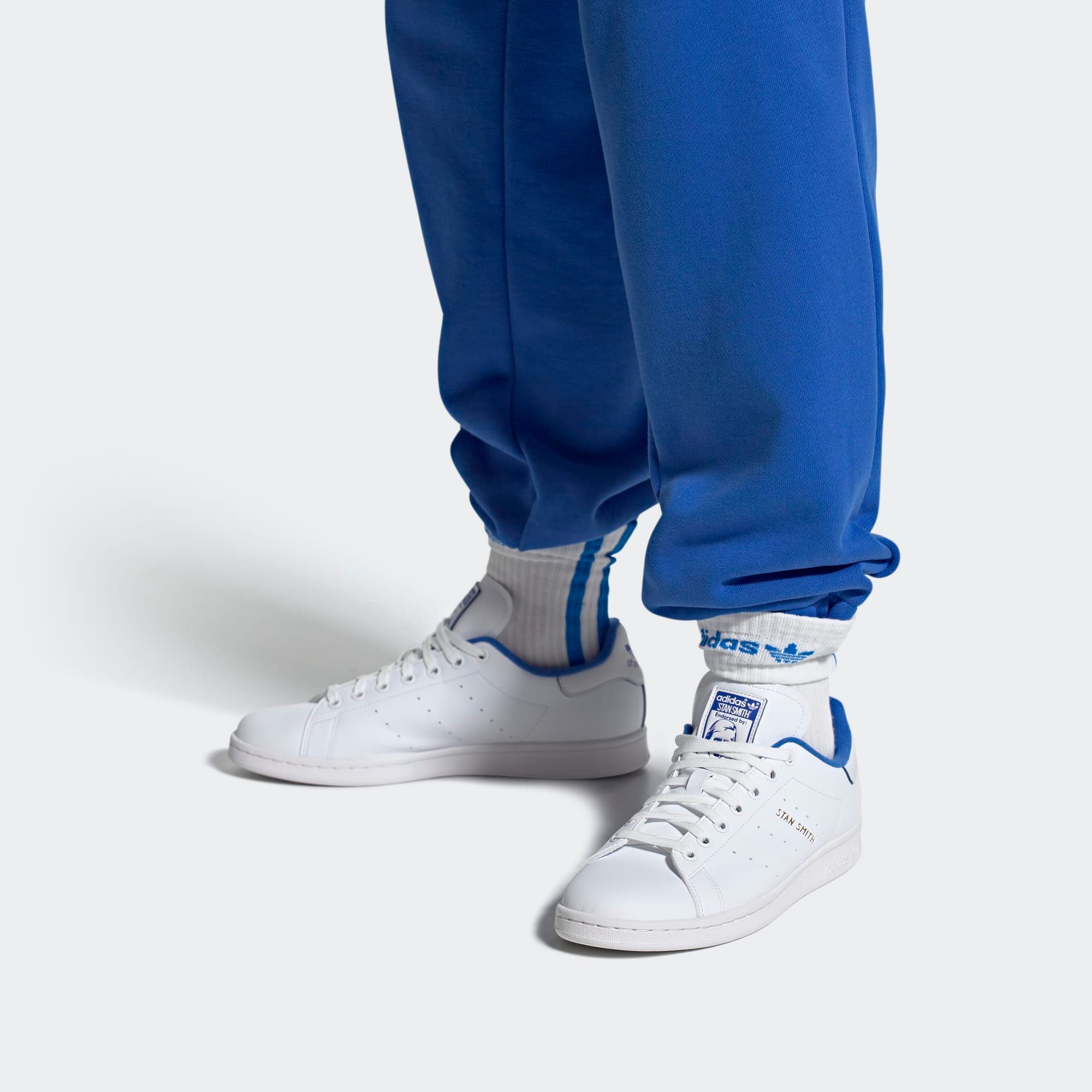 adidas Stan Smith - White/Blue – Online Sneaker Store