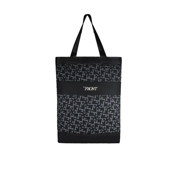  FRONT The Knight F Abundant Tote Bag D123 - BLACK - M 