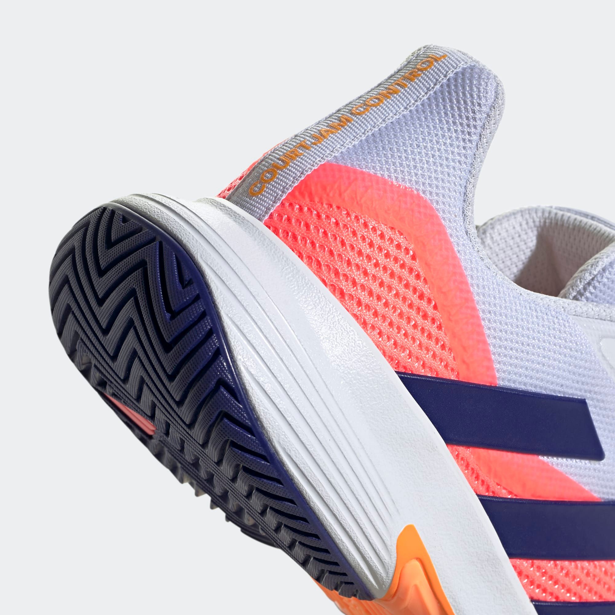 adidas CourtJam Control Tennis Crimson Red