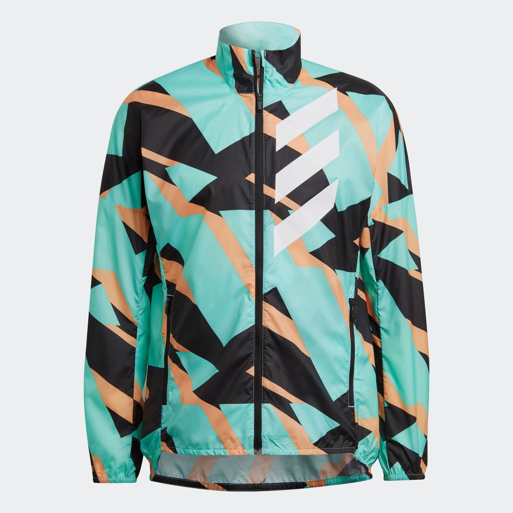  adidas Terrex Parley Agravic WIND.RDY Windbreaker - Acid Mint 