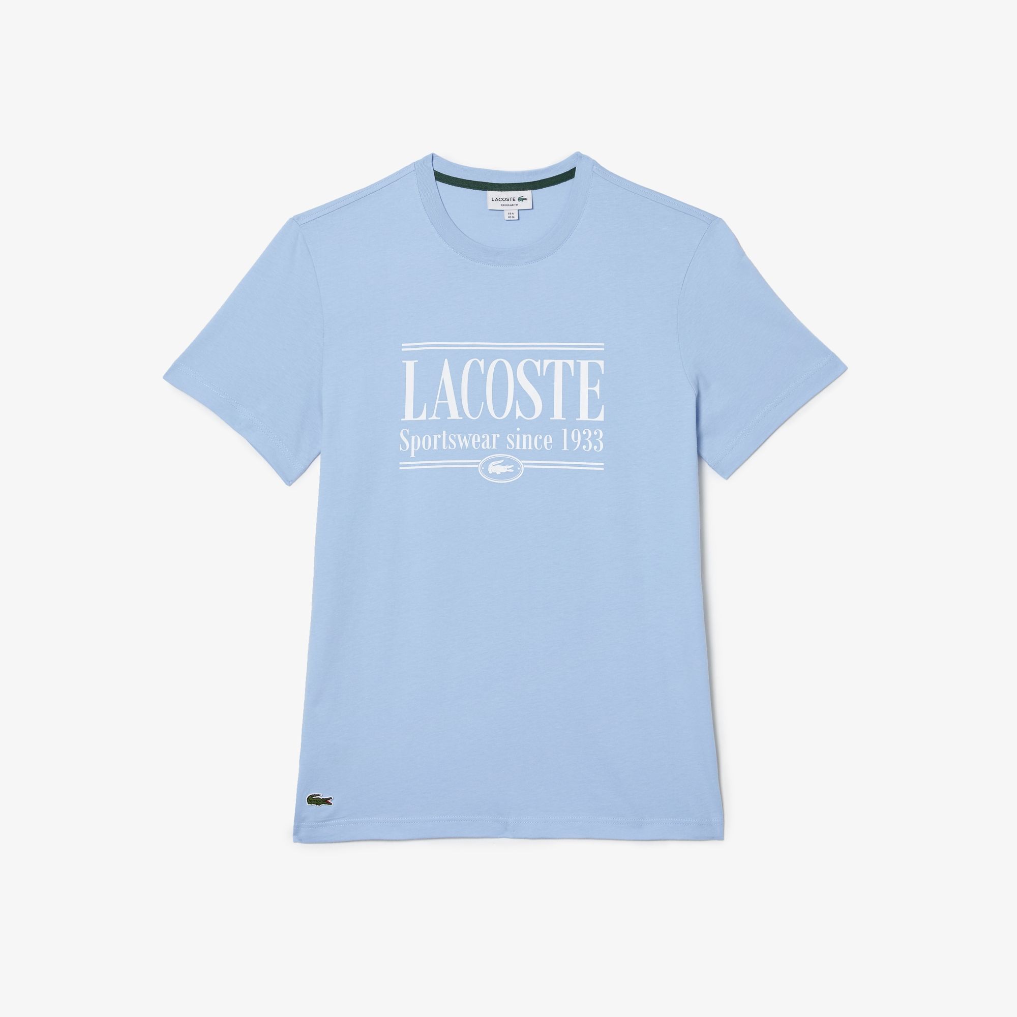  Lacoste Regular Fit Jersey T-shirt - Blue 