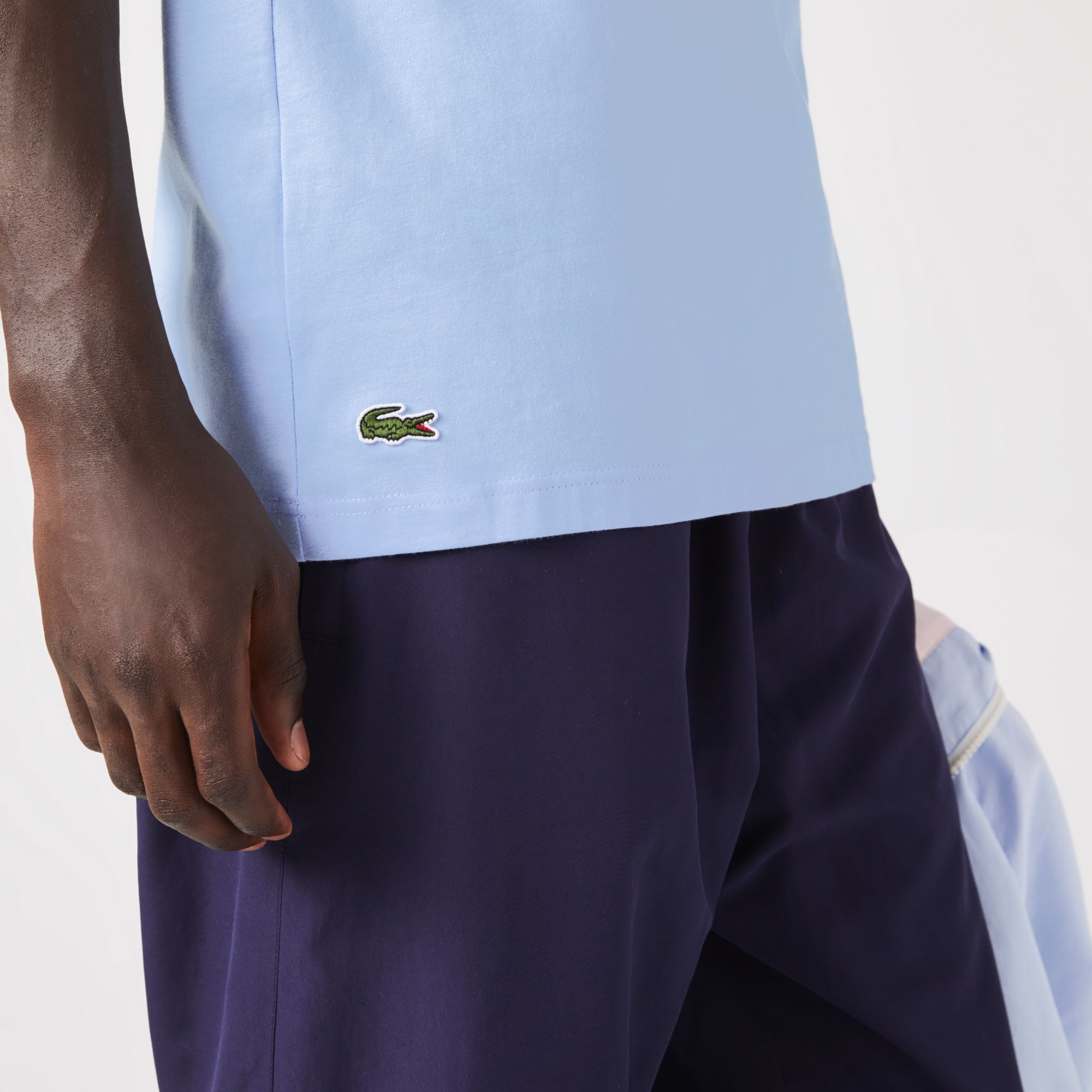  Lacoste Regular Fit Jersey T-shirt - Blue 