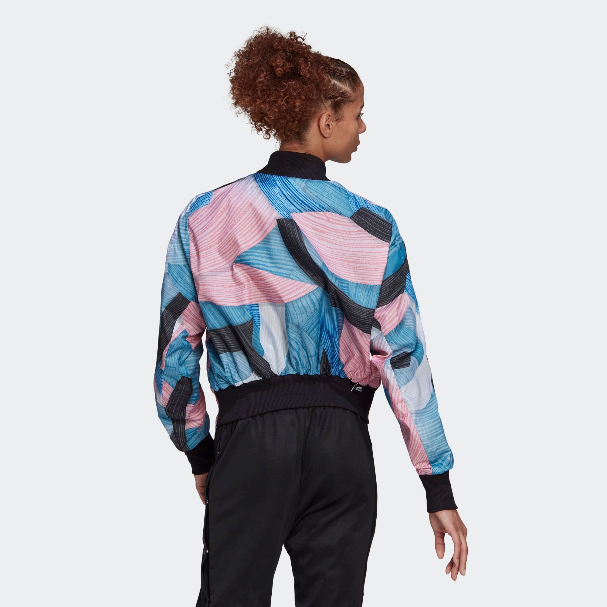  adidas Sportswear Mini Sum Graphic Bomber Jacket - Multicolor 