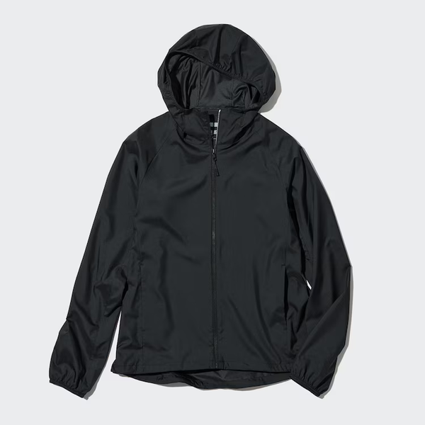 Uniqlo Pocketable UV Protection Parka - Black 