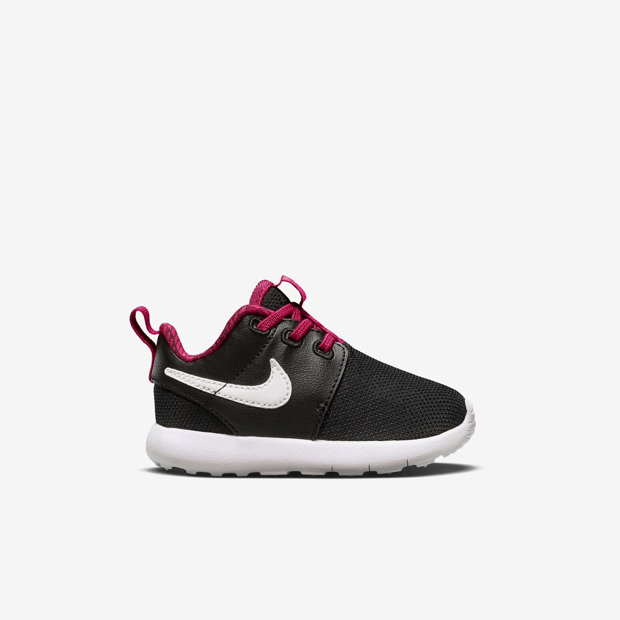  Nike Roshe Run Baby - Black/Fuchsia 