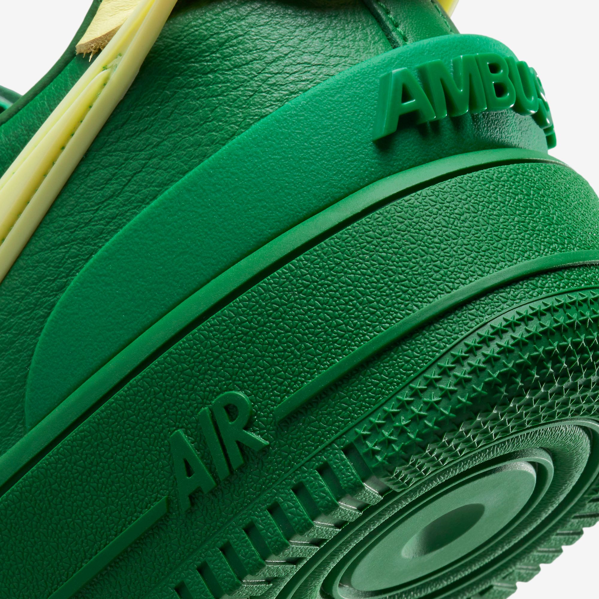  Nike Air Force 1 x AMBUSH® - Pine Green / Citron 