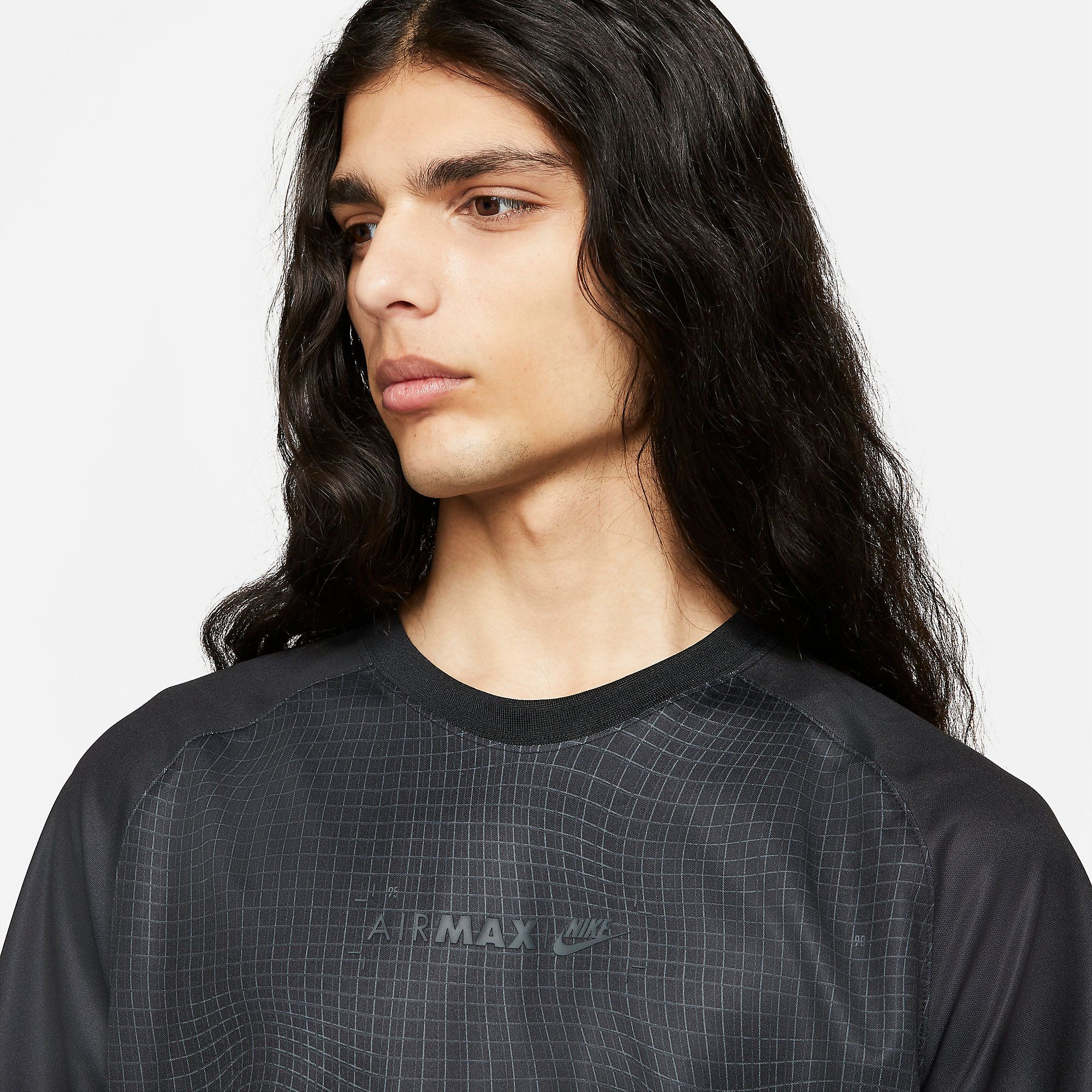  Nike Air Max Short-Sleeve Top - Black 