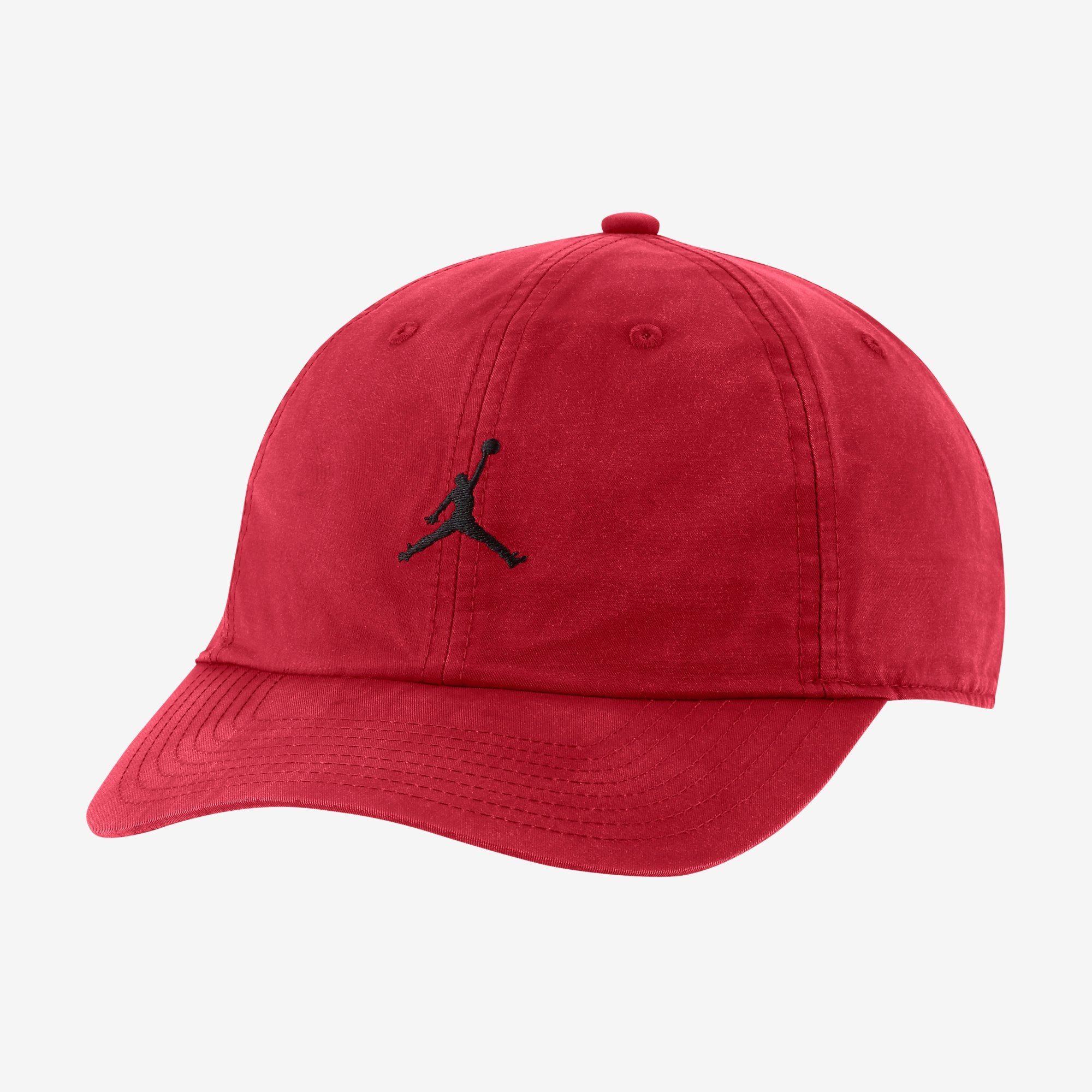  Jordan Jumpman Heritage86 Washed Cap - Red 