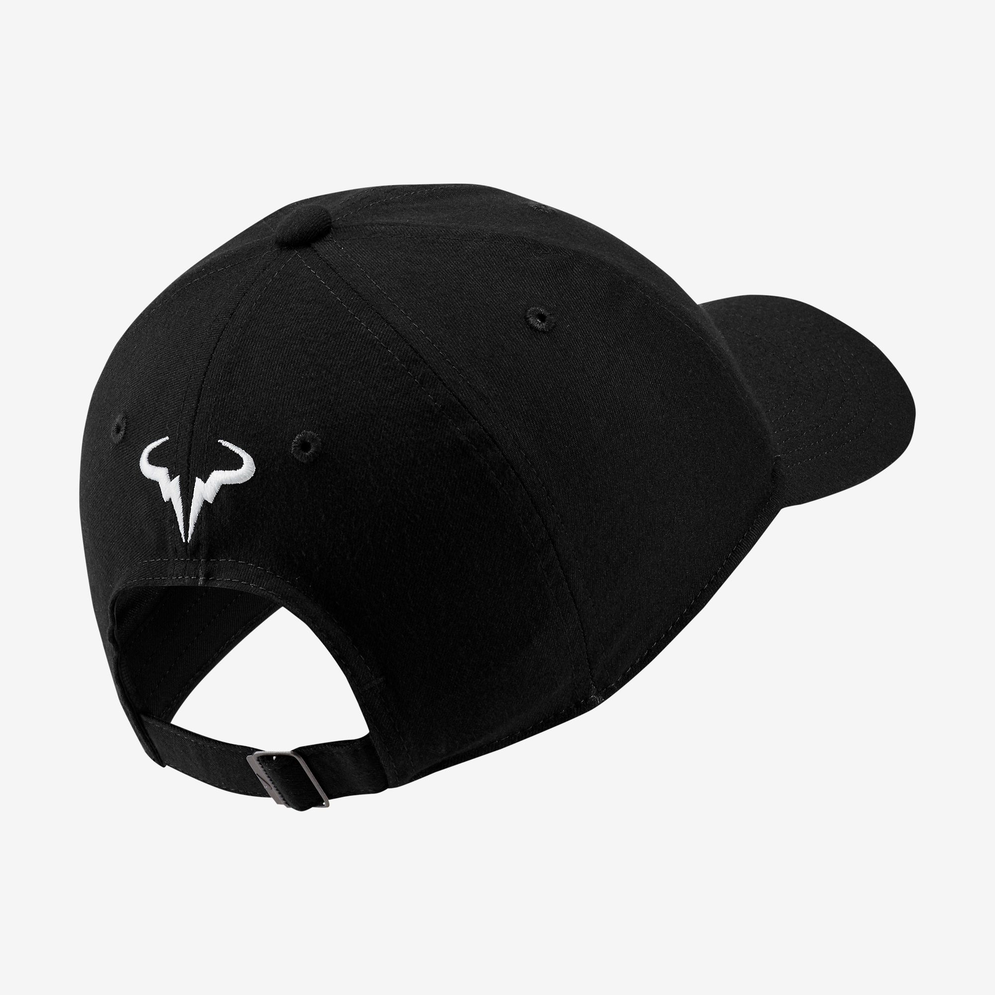  NikeCourt AeroBill Rafa Heritage86 Tennis Hat - Black 