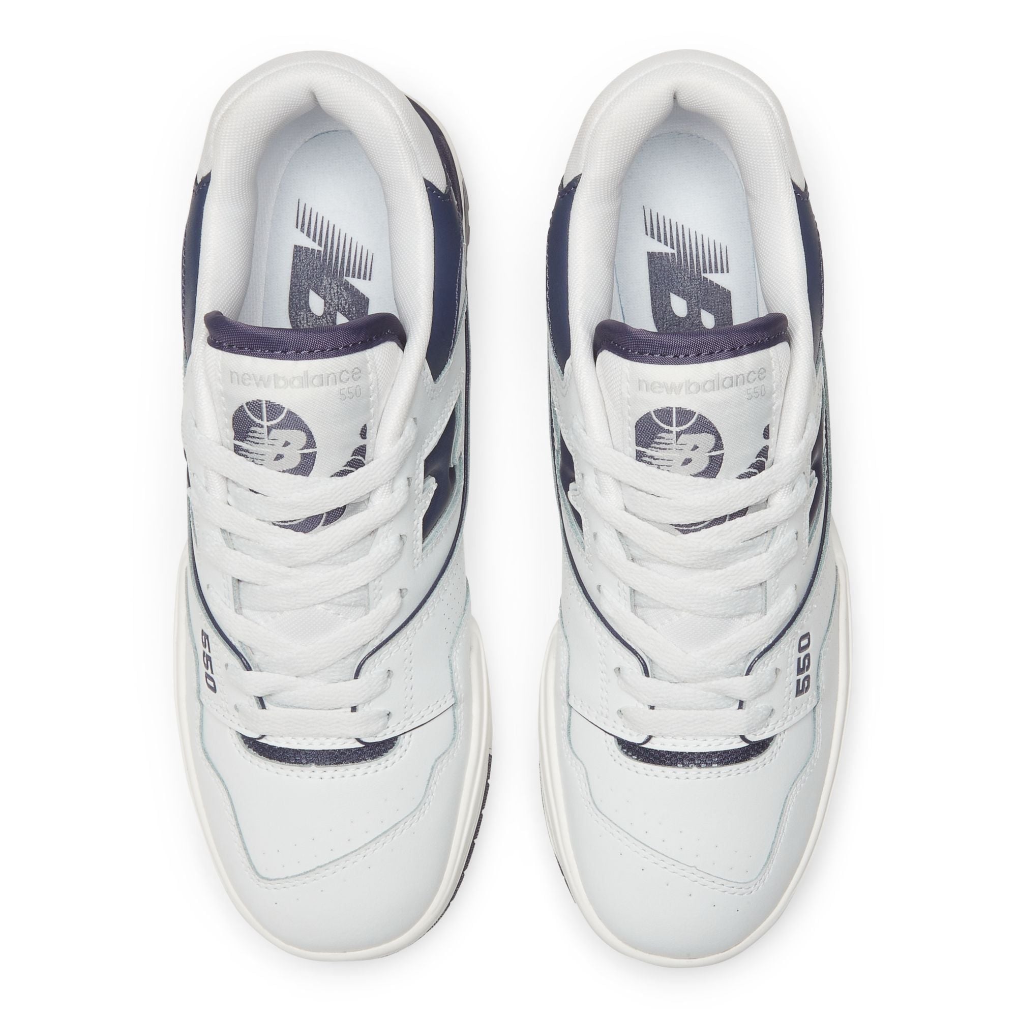  New Balance 550 - White / Dark Navy 