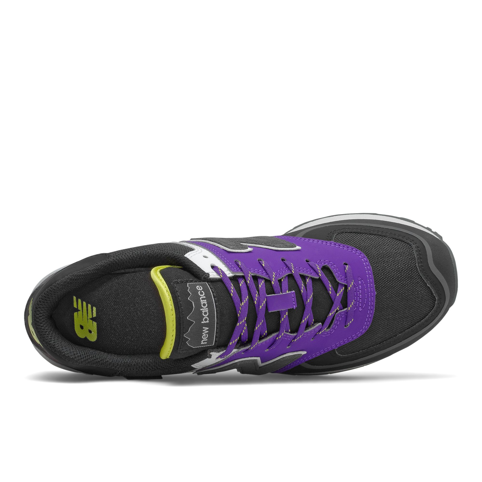  New Balance 574T - Black/Purple 