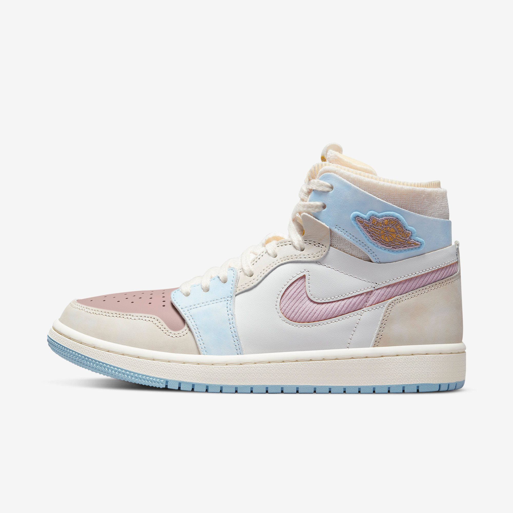  Air Jordan 1 High Zoom CMFT - Pink Oxford 