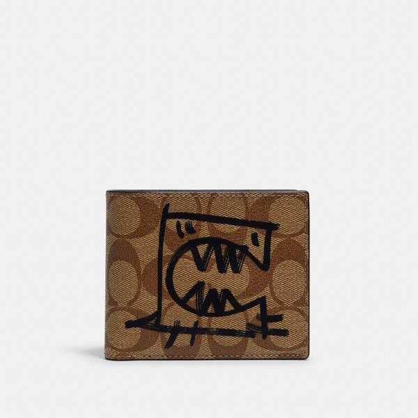  Coach 3 In 1 Wallet In Signature Canvas With Rexy By Guang Yu 