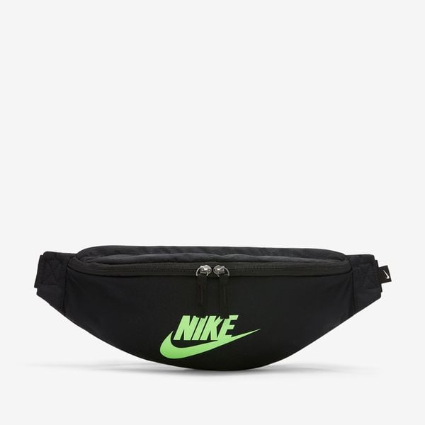  Nike Sportswear Heritage Hip Pack - Black/Green 