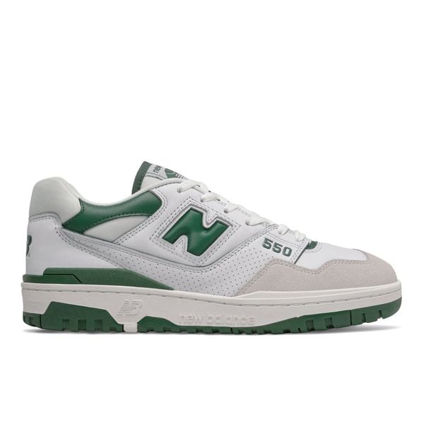  New Balance 550 - White/Green 