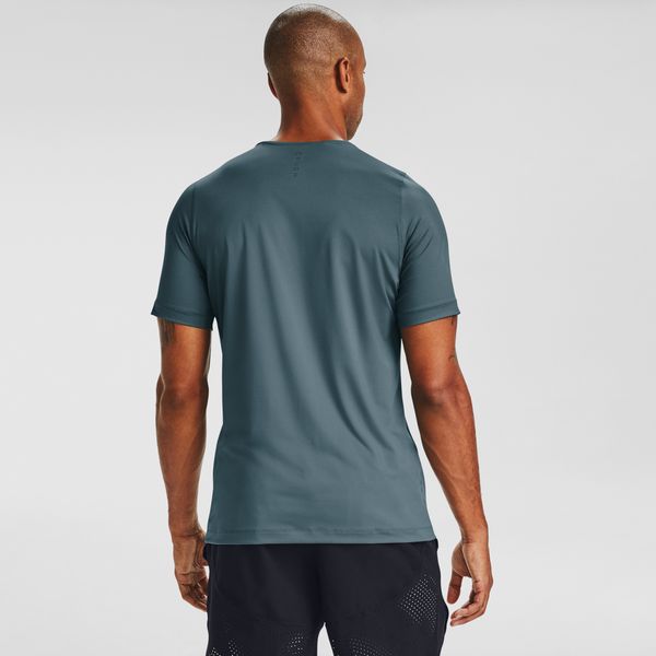  Under Armour RUSH™ HeatGear® Fitted Short Sleeve - Blue 