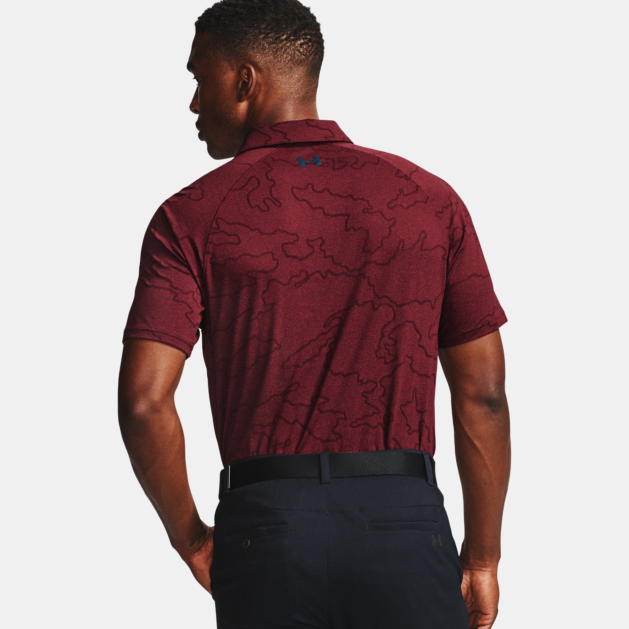  Under Armour Vanish NCG Polo - Burgundy 