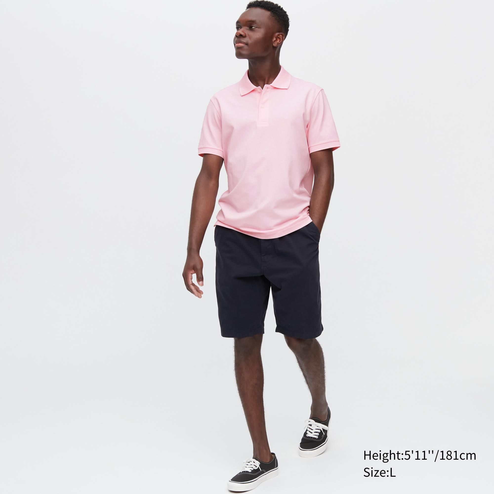 Dry Pique ShortSleeve Polo Shirt  UNIQLO US