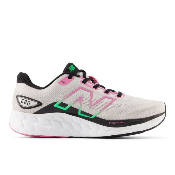  New Balance Fresh Foam 680 v8 - Grey Matter / Real Pink 