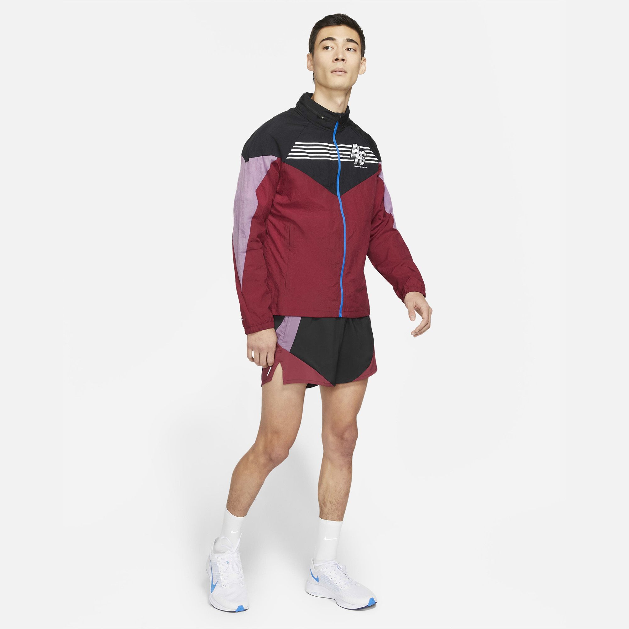  Nike Blue Ribbon Sports Windrunner Jacket - Red 