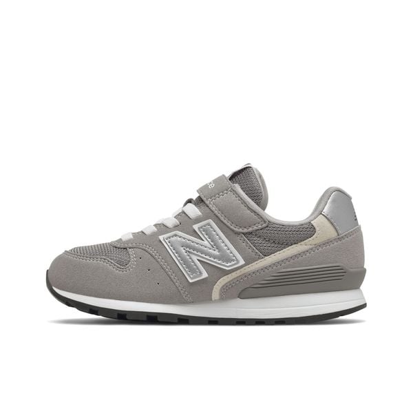  New Balance 996 Kid Bungee Lace With Top Strap - Grey 